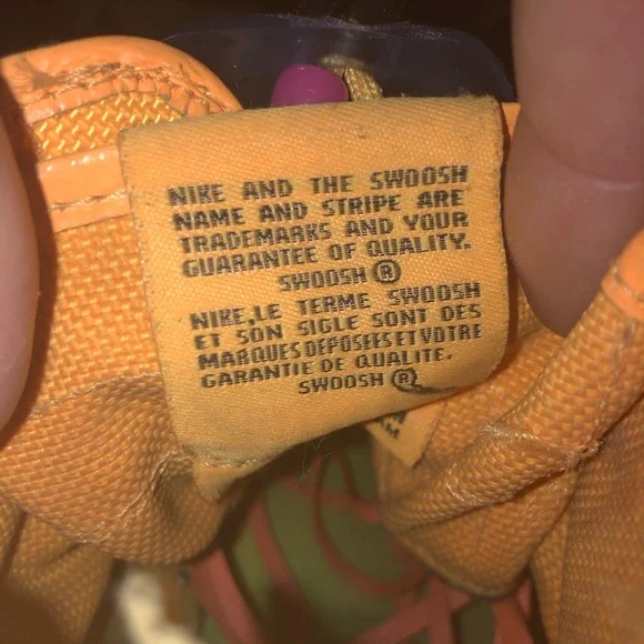 Nike Vibrant Orange Sneakers OBJ Airforce 1’s - Picture 6 of 6